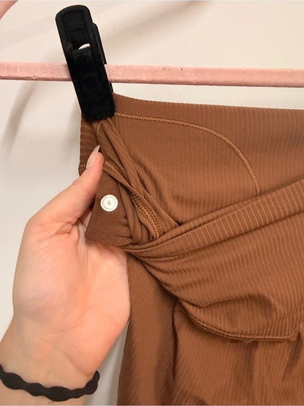 lululemon athletica Rust Brown High-Rise Leggings